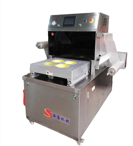 舜康 HZQ400(一出四)封口 真空 氣調三功能包裝機(圖1) 舜康 HZQ400(一出四)封口 真空 氣調三功能包裝機(圖1)